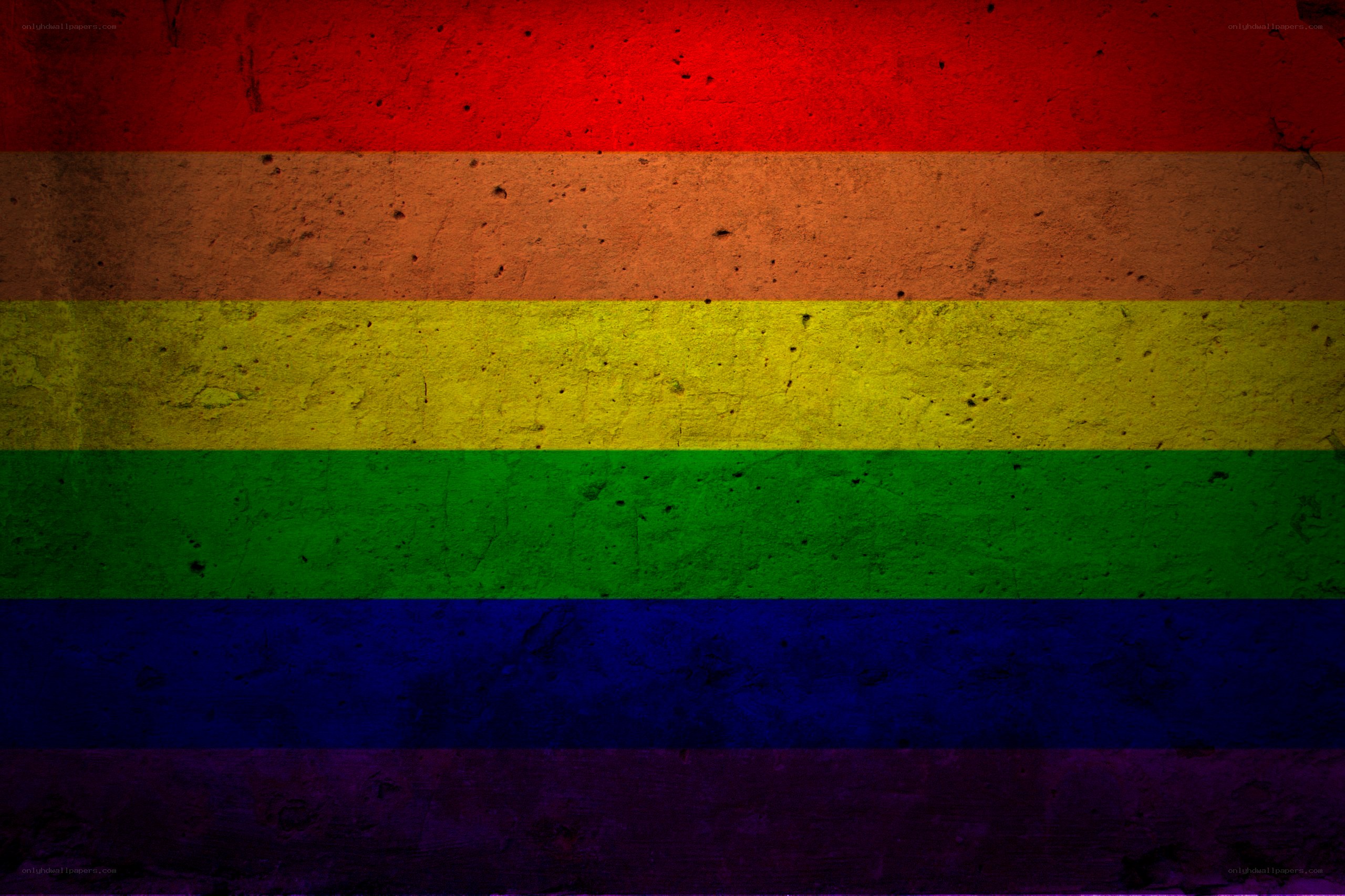 grunge rainbow flag