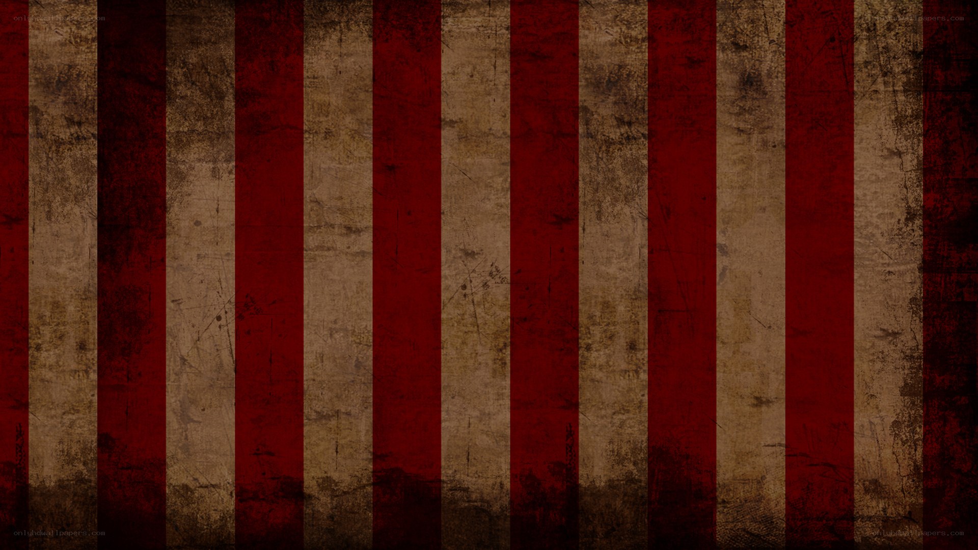 grunge red and brown stripes