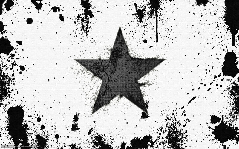 grunge star design