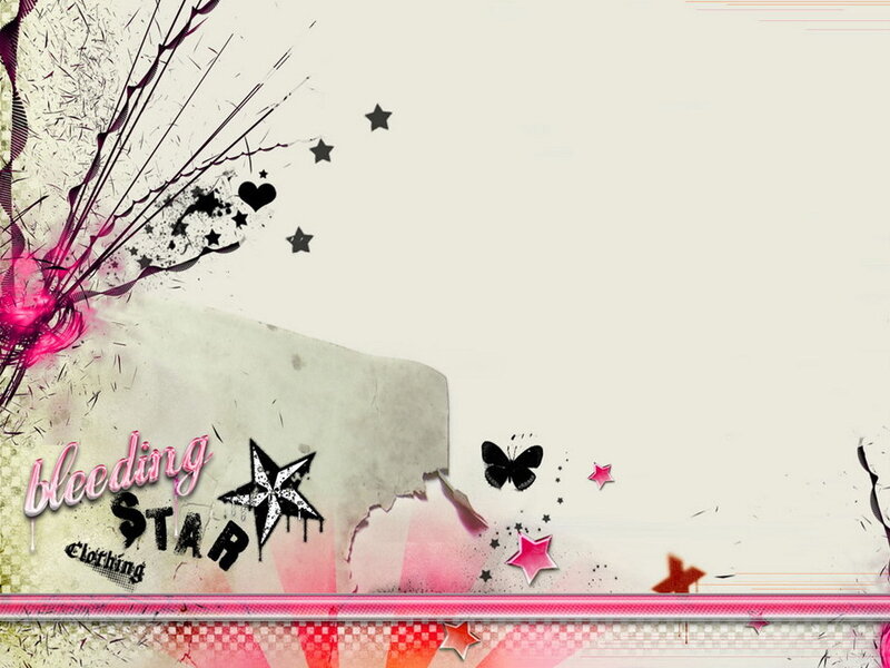 grunge star design wallpaper