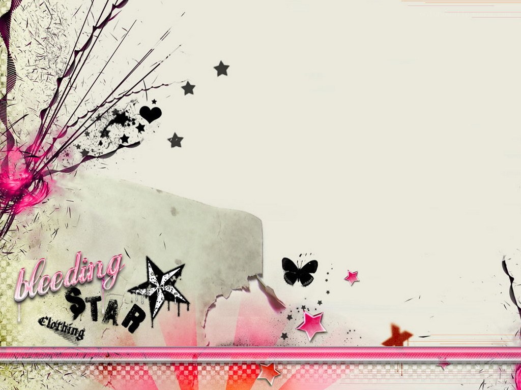 grunge star design wallpaper