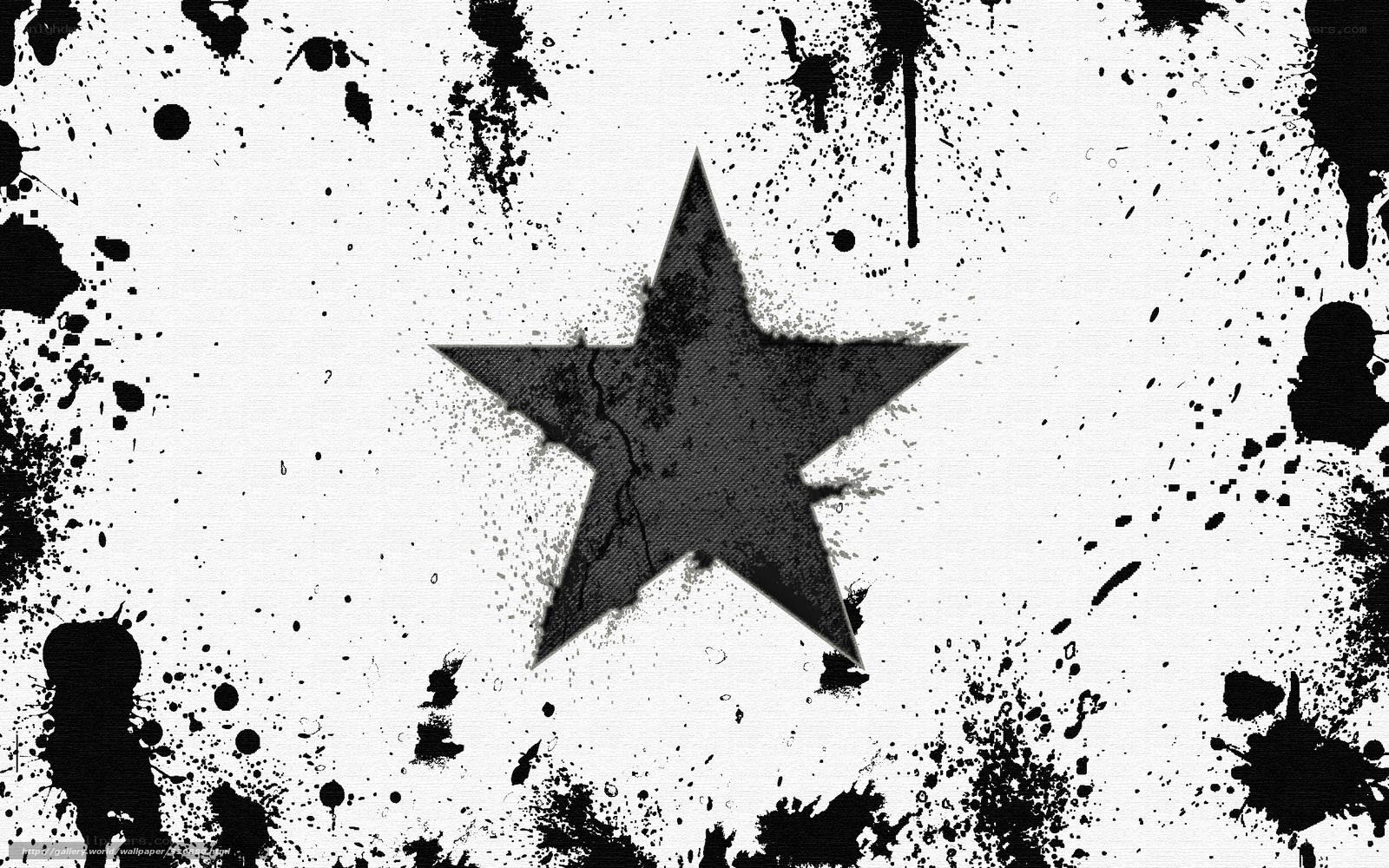 grunge star design