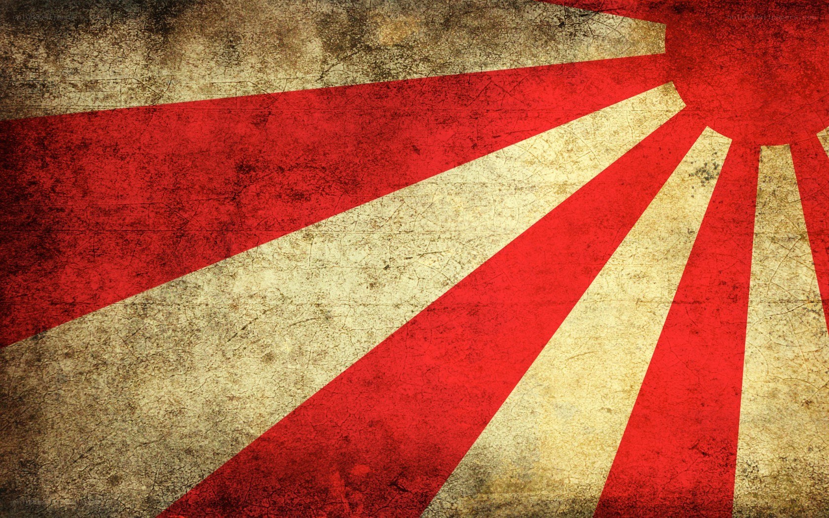 grunge sunburst design