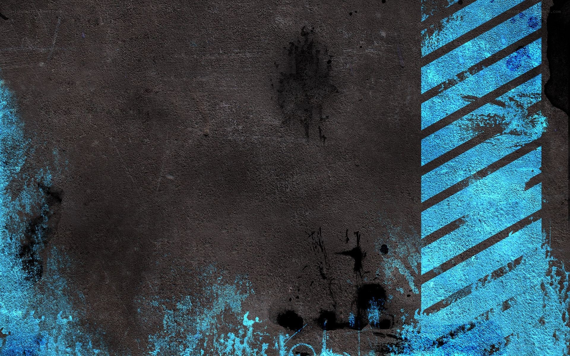 grunge texture with blue stripes