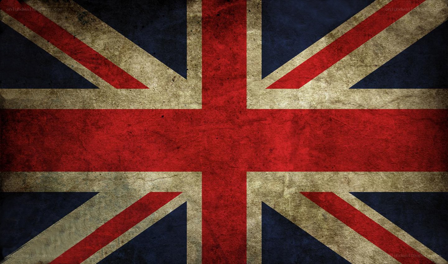 grunge union jack flag