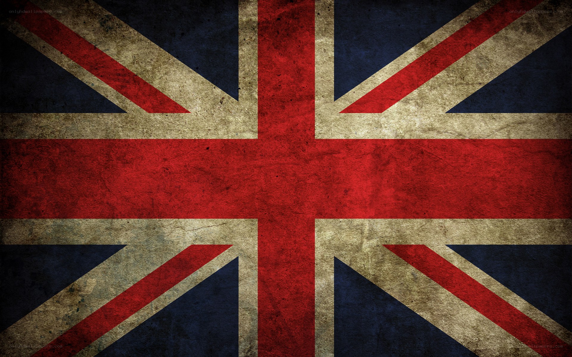 grunge union jack flag