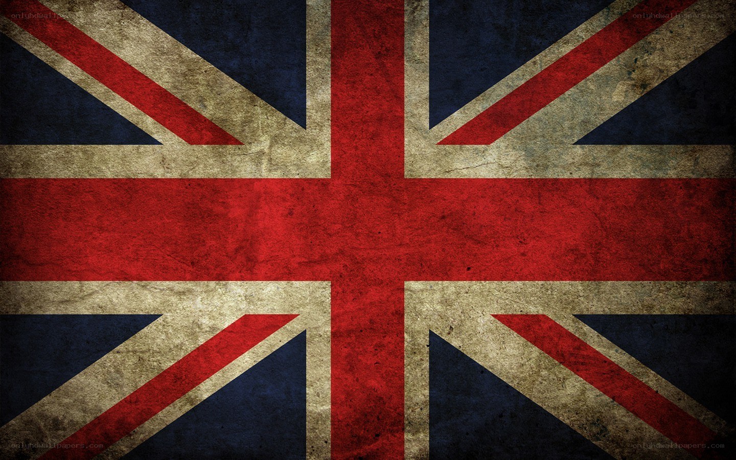 grunge union jack flag