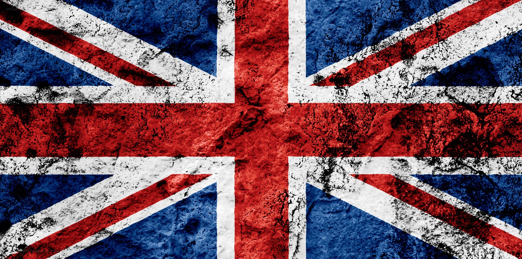 grunge union jack flag