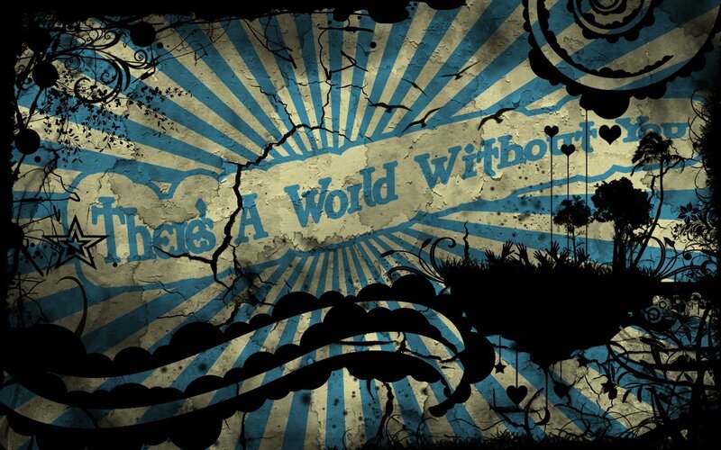 grunge world without you