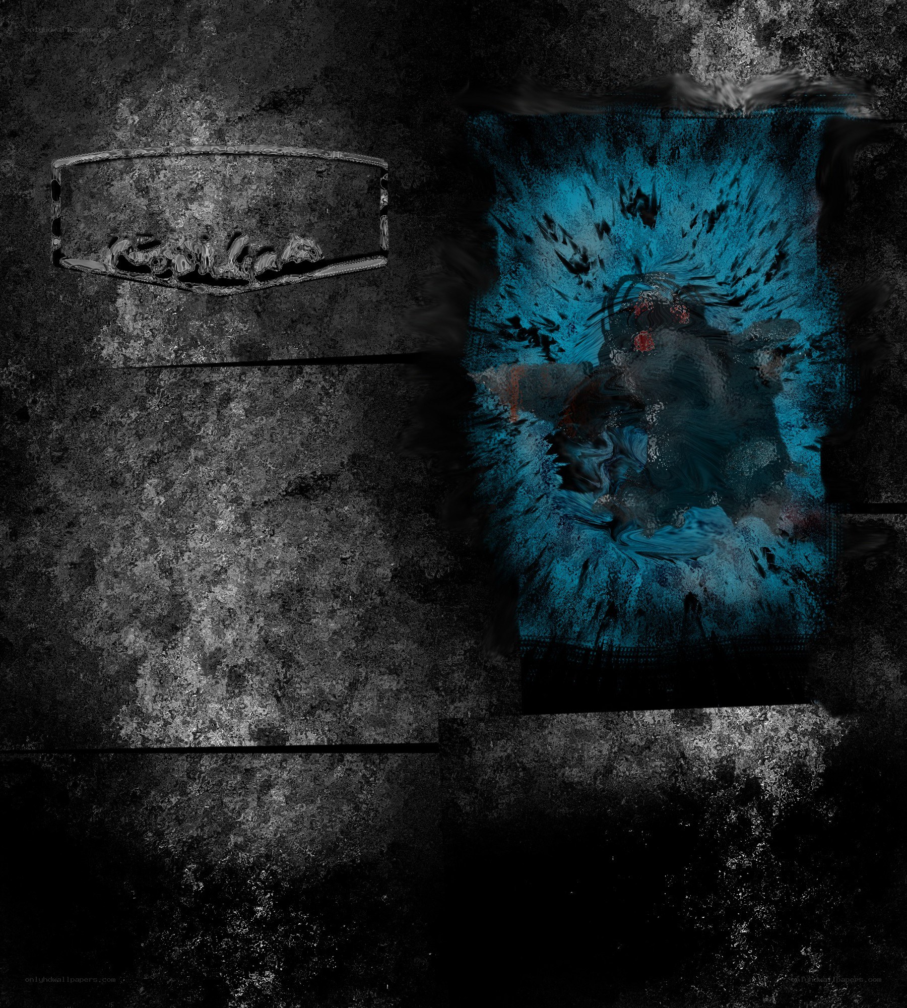 grungy abstract artwork