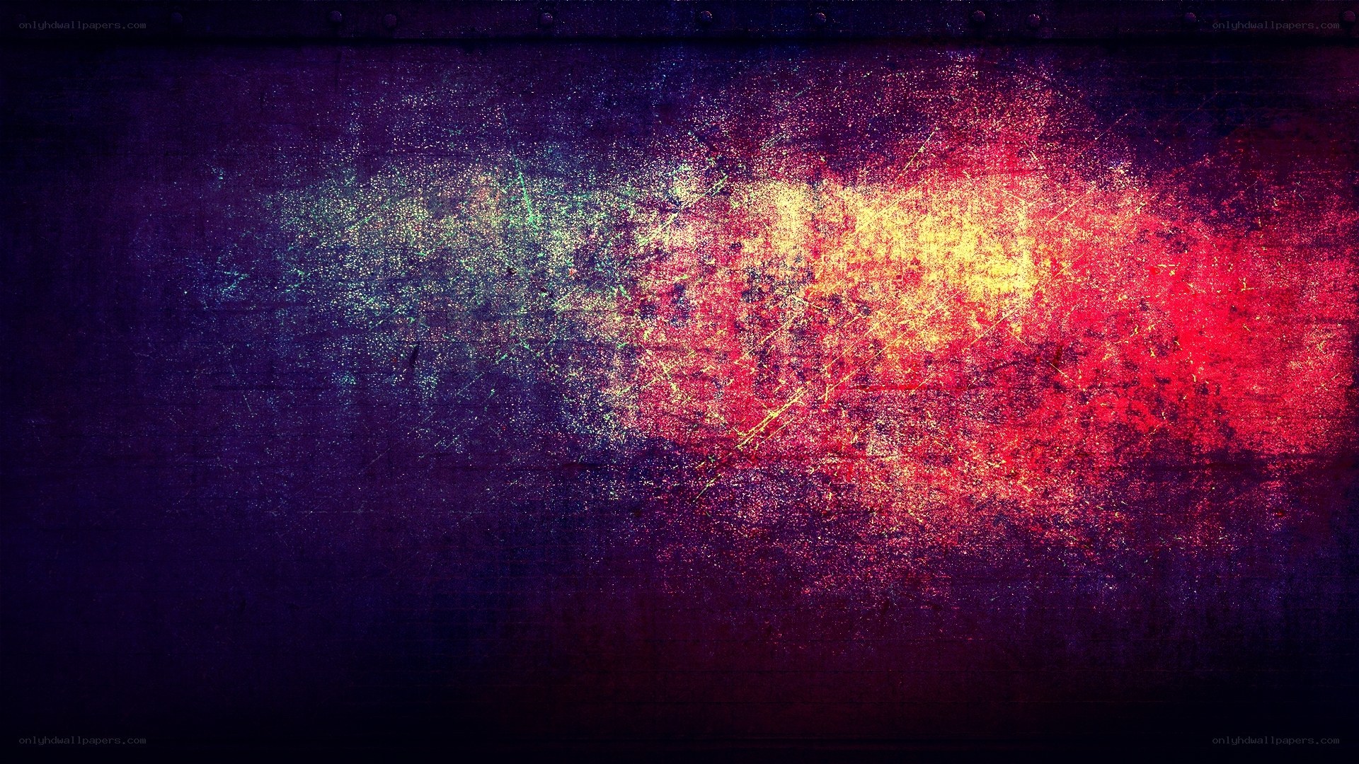 grungy abstract color burst