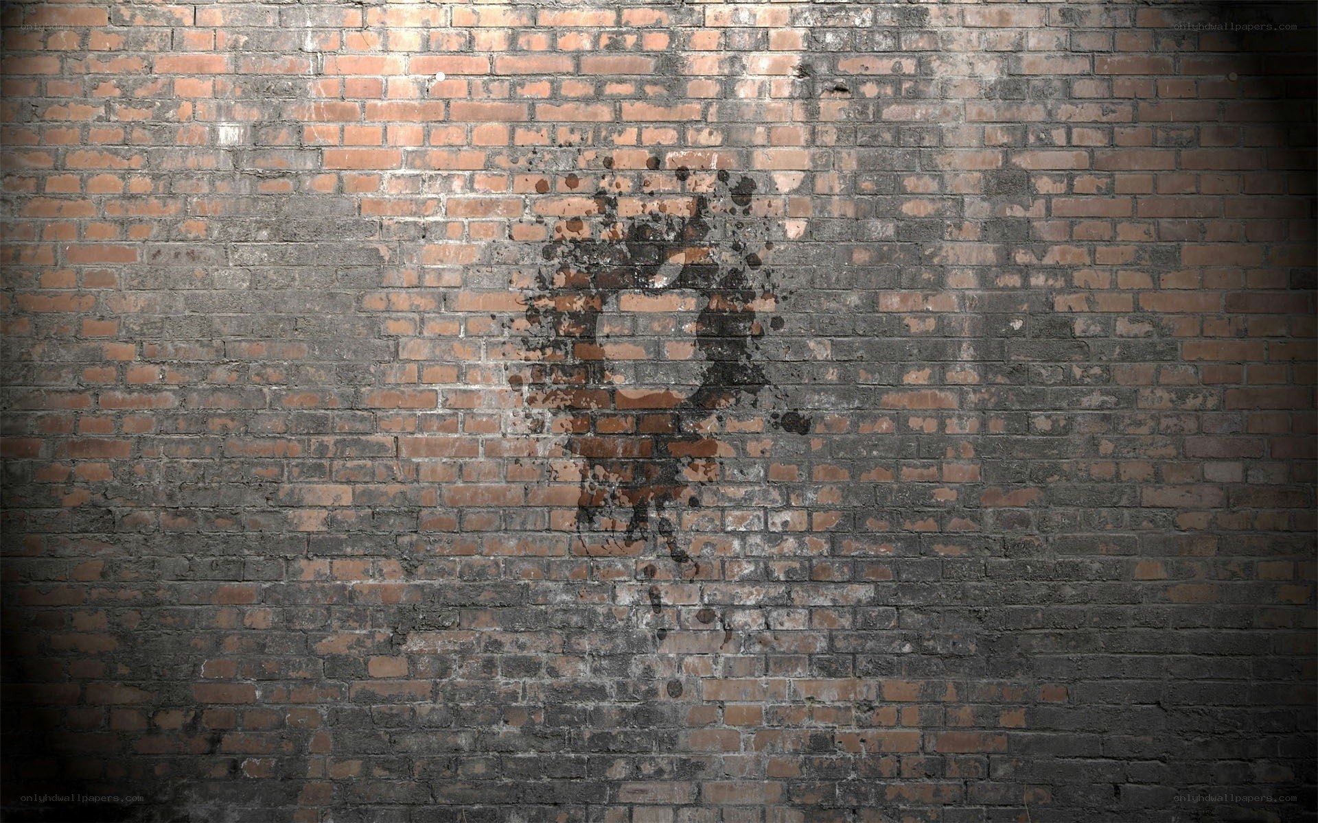 grungy brick wall texture