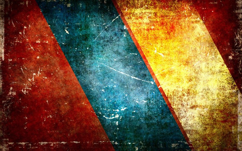 Grungy Diagonal Stripes