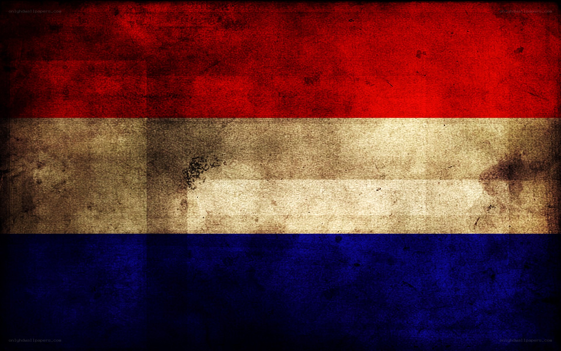 grungy dutch flag