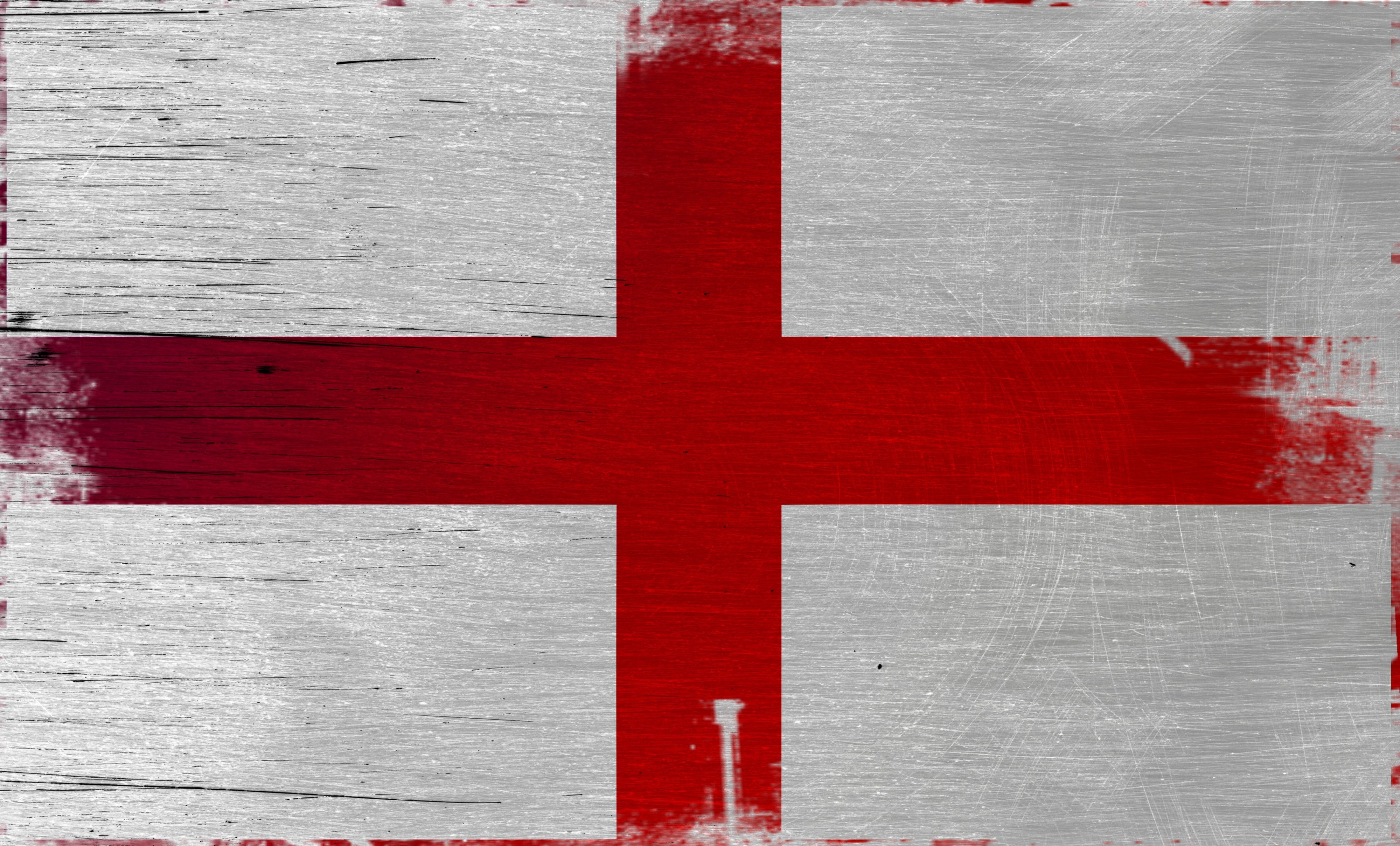 grungy england flag