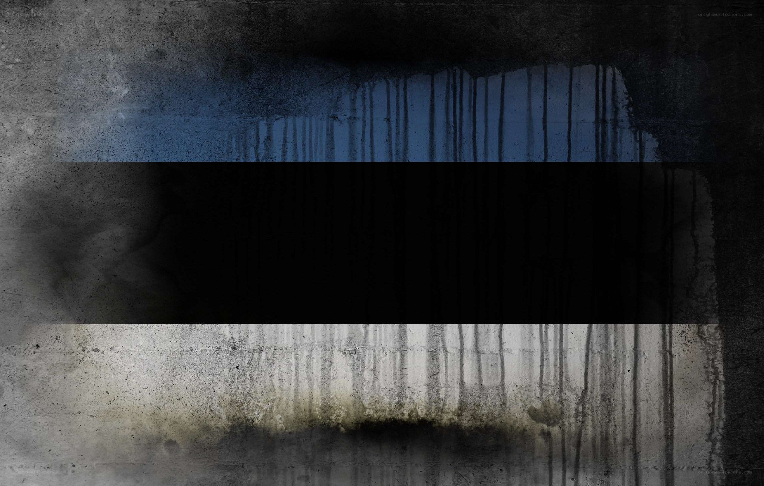 grungy Estonian flag
