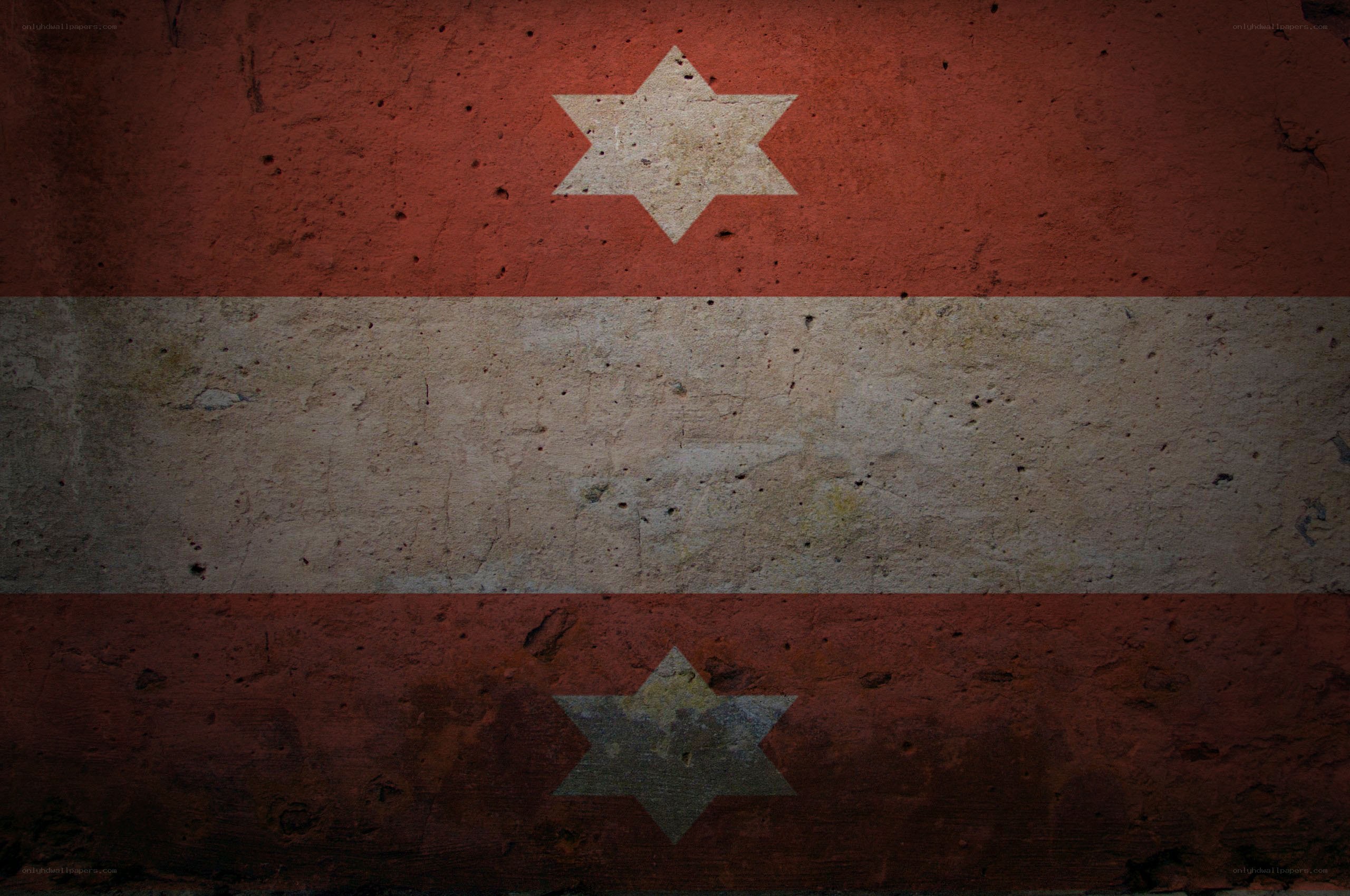 grungy flag with stars