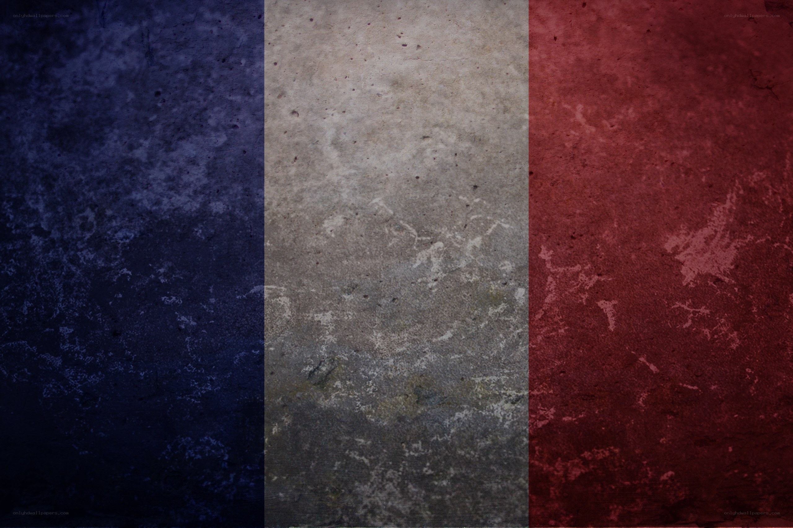 grungy french flag