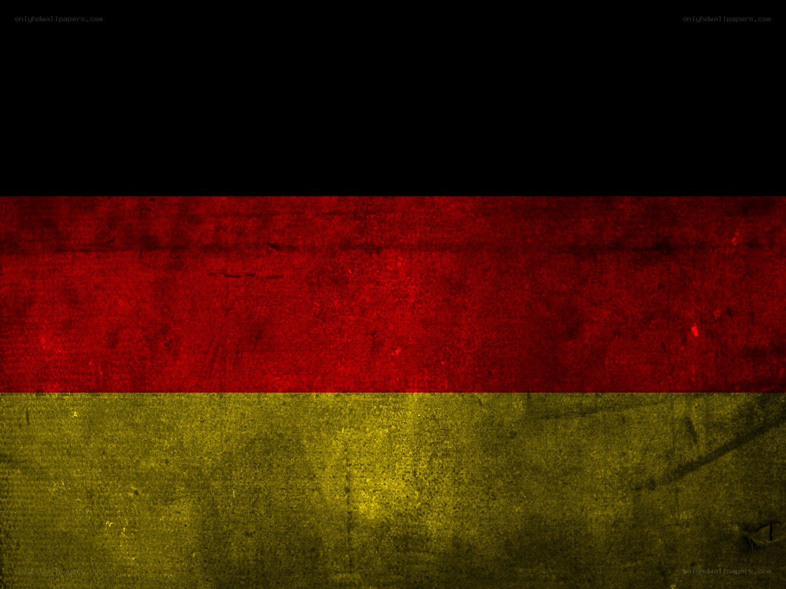 grungy german flag