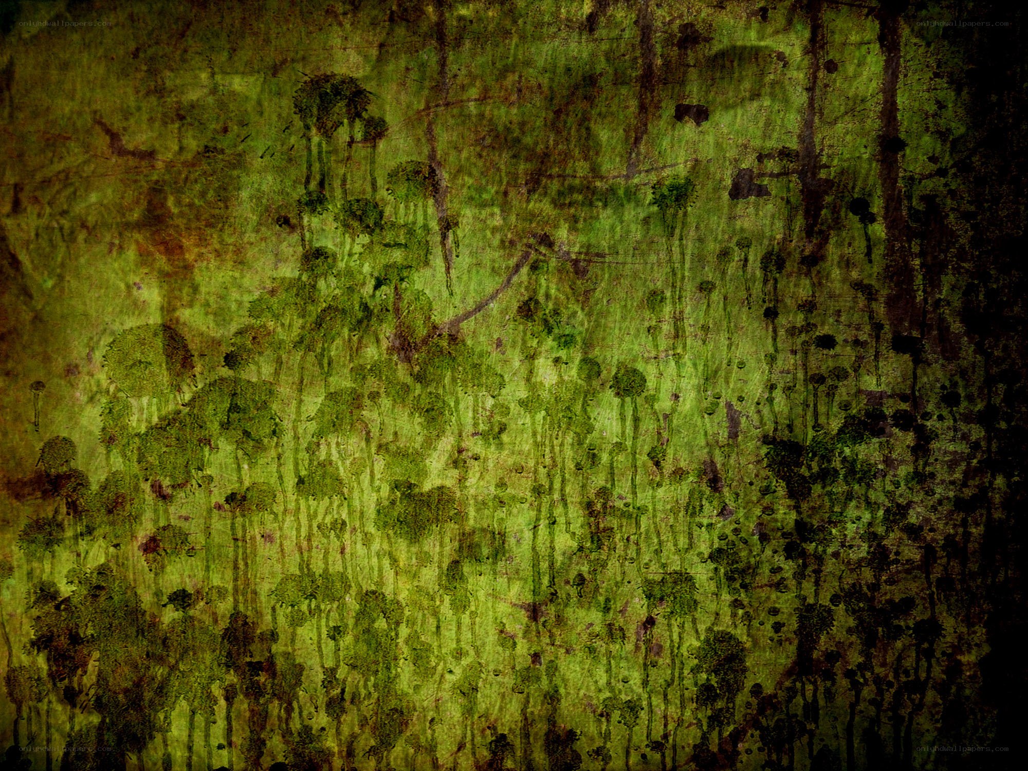 grungy green abstract texture