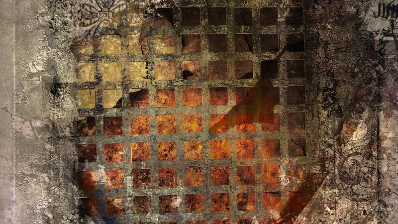 Grungy Grid Pattern