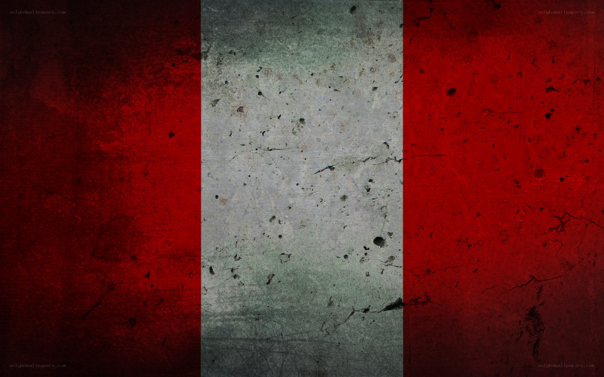 grungy italian flag