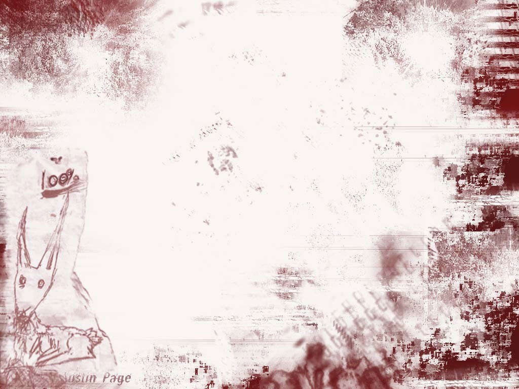 grungy red and white artwork