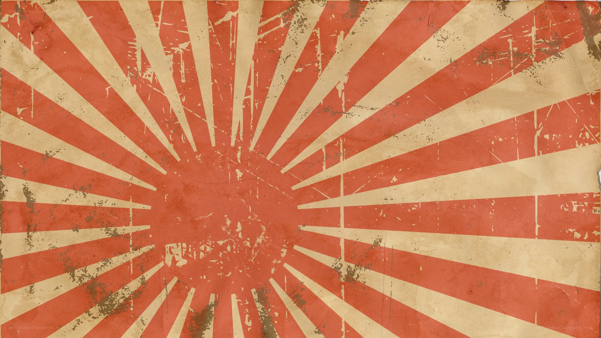 grungy rising sun flag