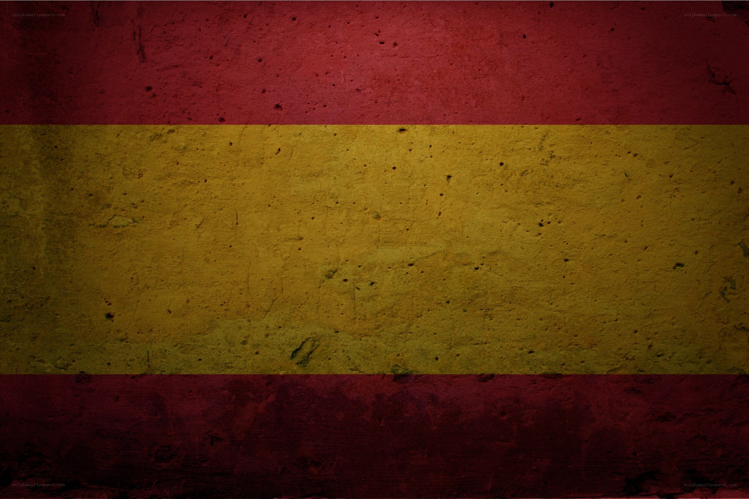 grungy spanish flag