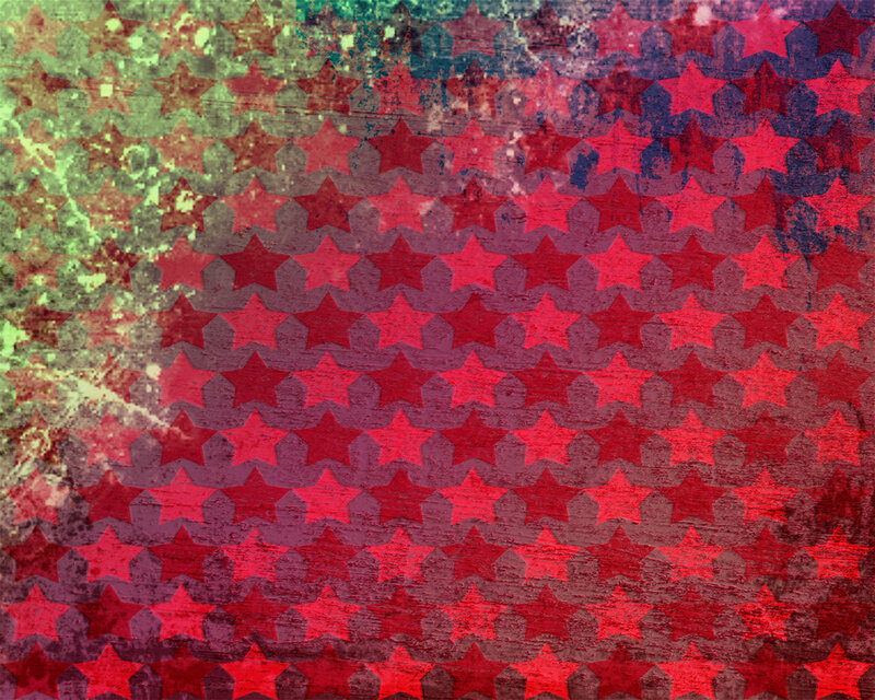 Grungy Star Pattern