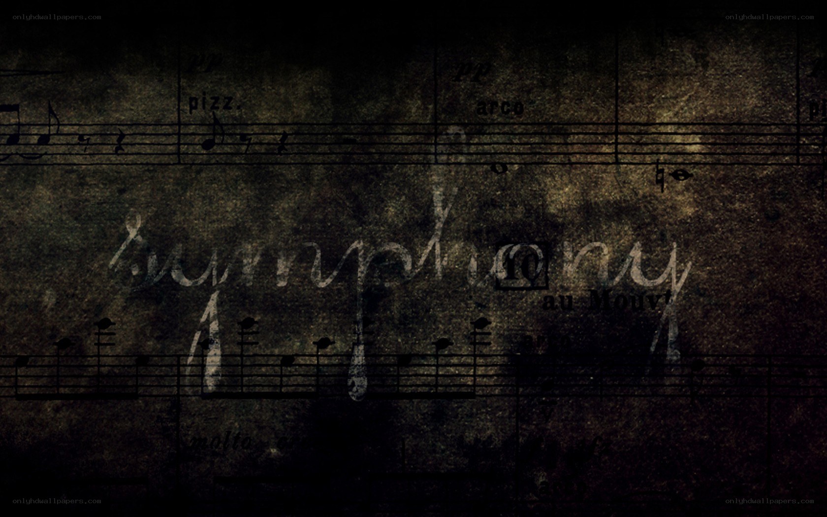 grungy symphony sheet music