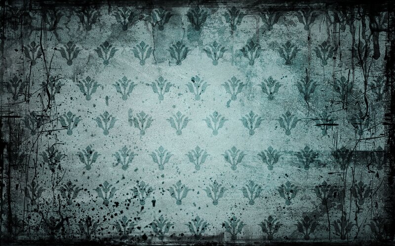 grungy teal patterned background