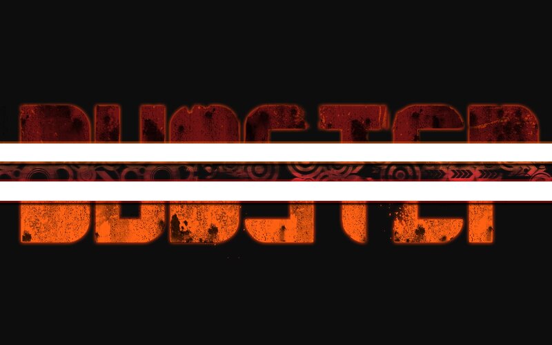 grungy text design with horizontal bars