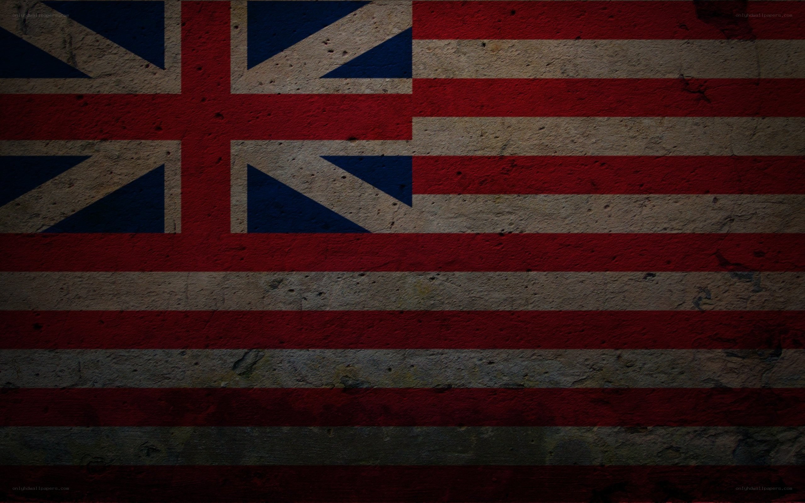 grungy union jack flag