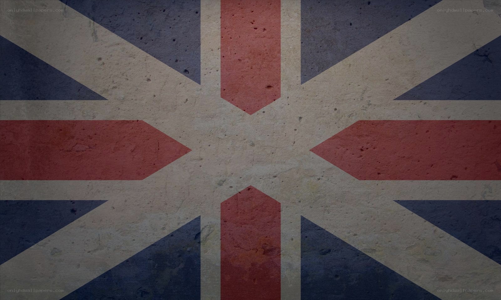 grungy union jack flag
