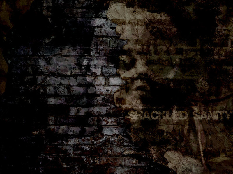 grungy wall with text overlay