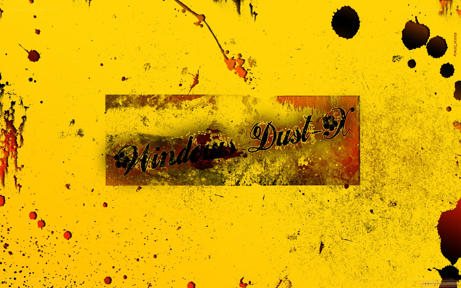 grungy yellow desktop background