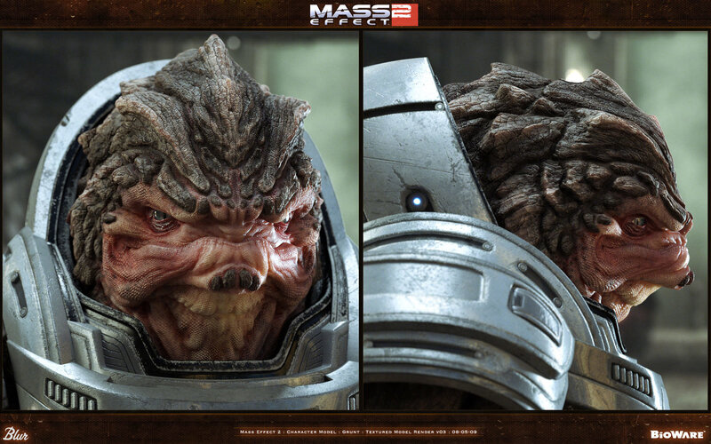 Grunt character model render