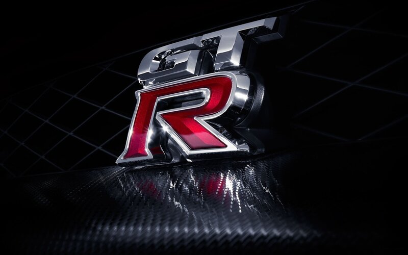 GT-R Emblem — Black