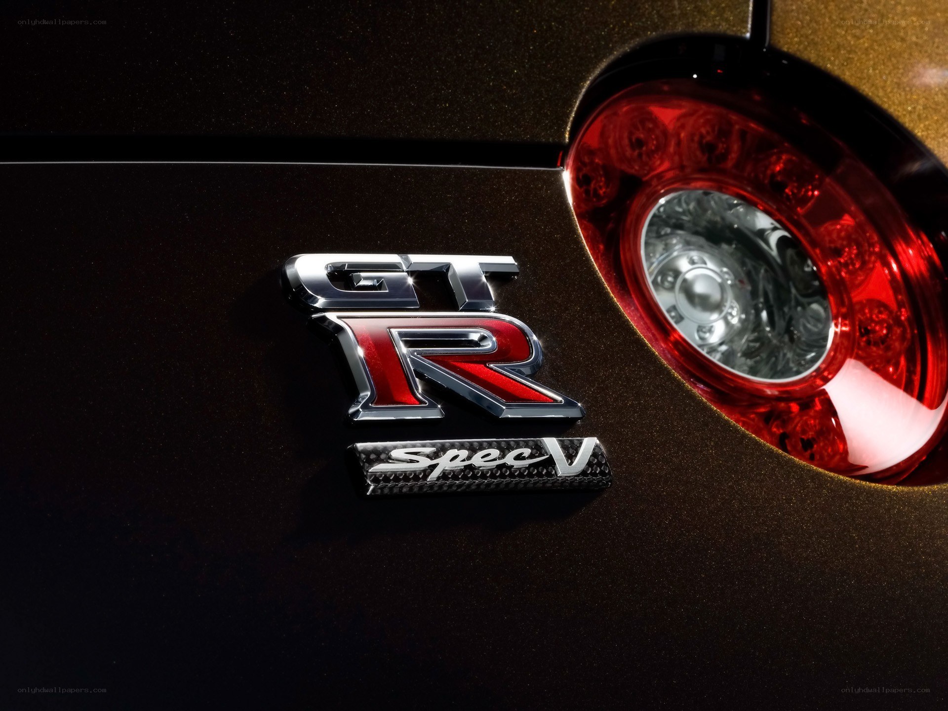 GT-R Spec V badge