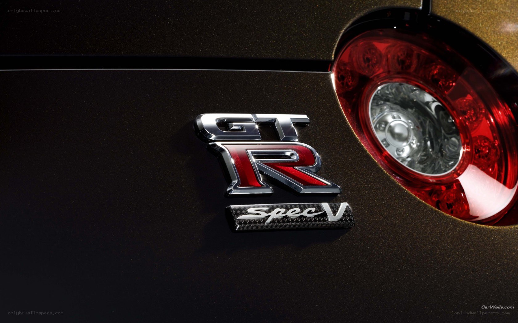 GT-R Spec V badge