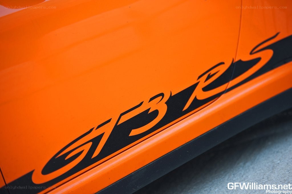 GT3 RS car decal
