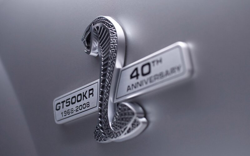 GT500KR 40th Anniversary emblem