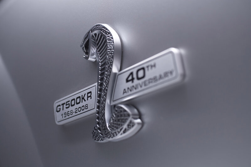 GT500KR 40th Anniversary emblem