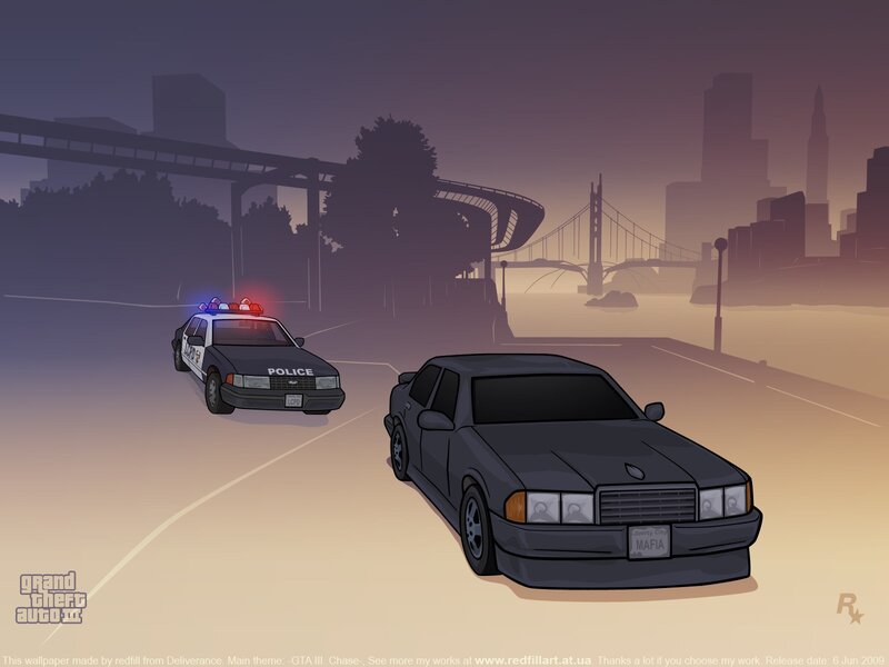 GTA III chase scene