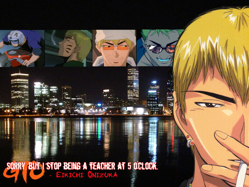 GTO anime character collage