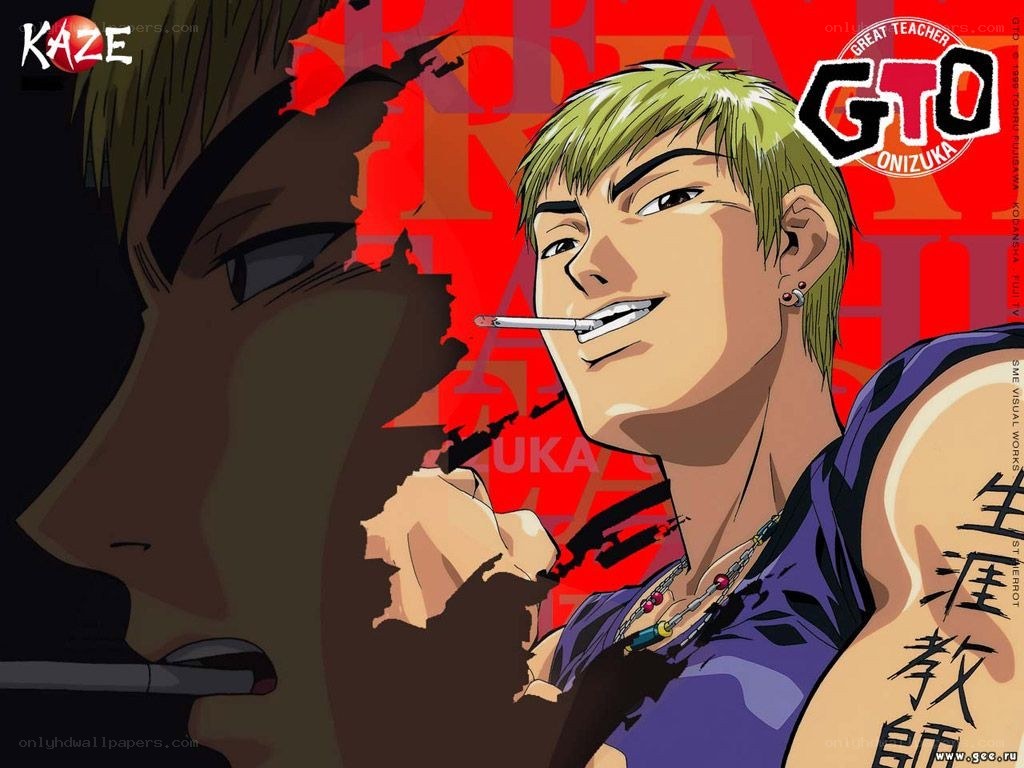 GTO anime character poster