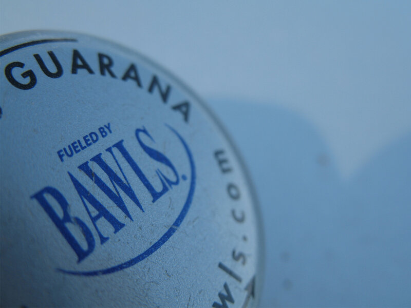 Guarana bottle cap close-up