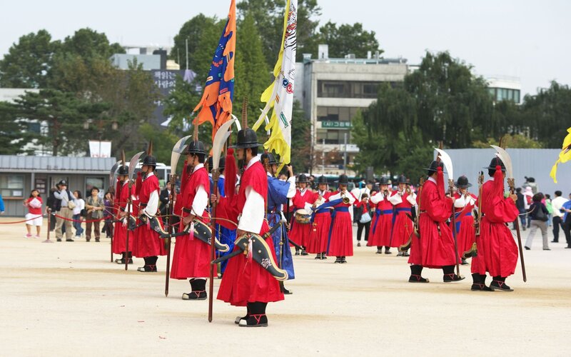 Guard changing ceremony