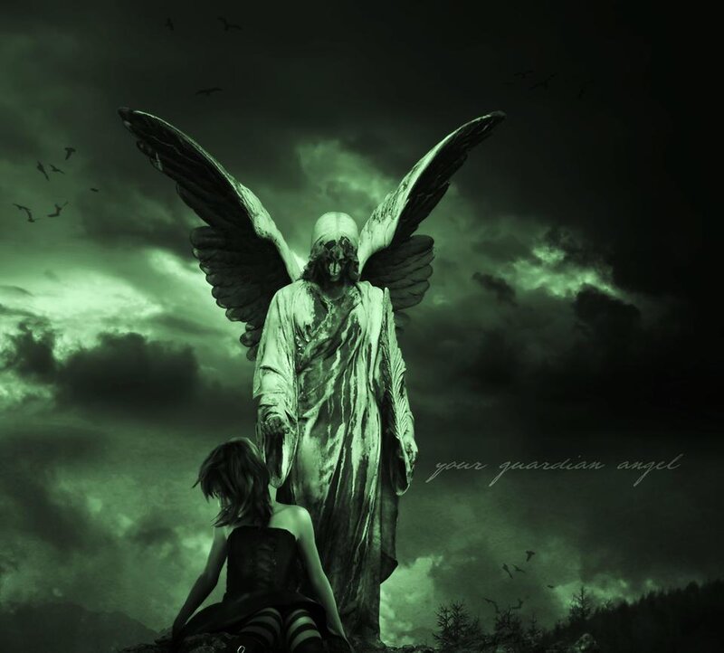 Guardian Angel Statue